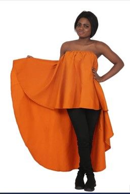 Tangerine Spice (Blouse or Skirt)