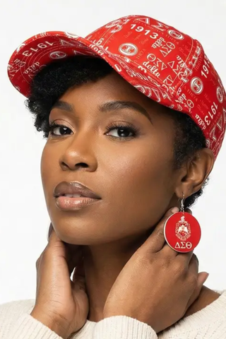 DST Sorority Graphic Print Baseball Hat