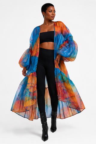 Vivid Escape Kimono