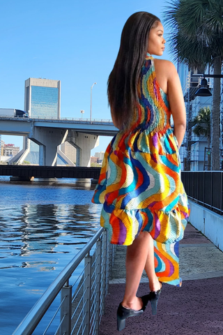 Summer With Me Halter Dress