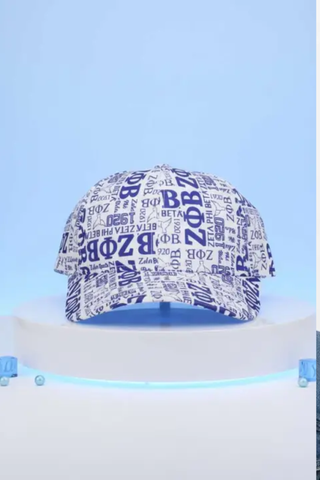 Zeta Phi Beta Sorority Graphic Print Baseball Hat